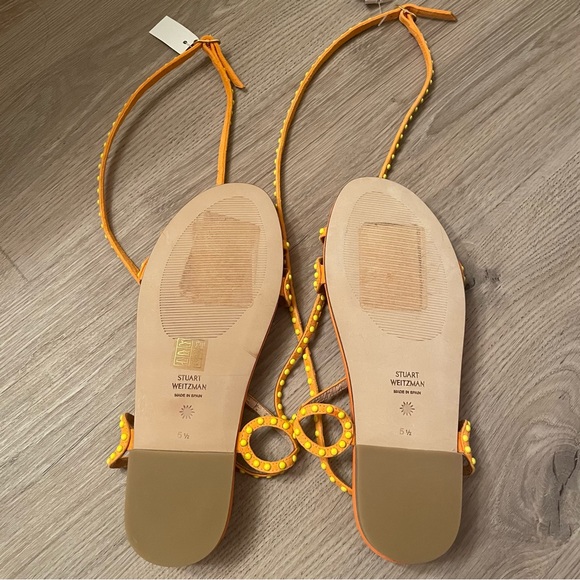 Stuart Weitzman Leya Bead Sandal - Picture 2 of 4